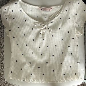 Cropped shirt perfect condition